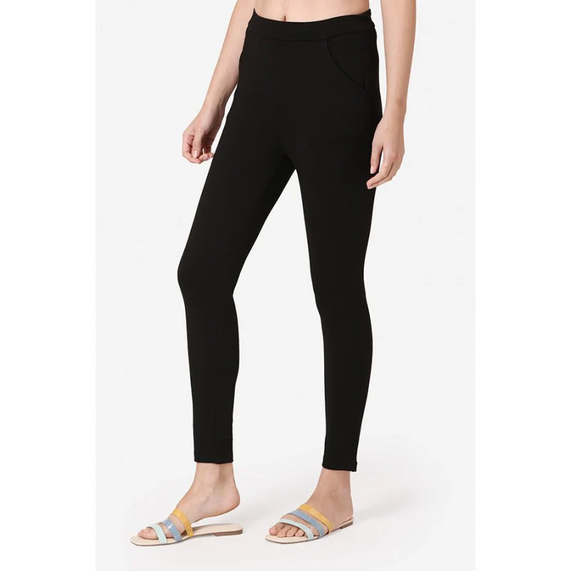Women's Black Jegging - Image 3