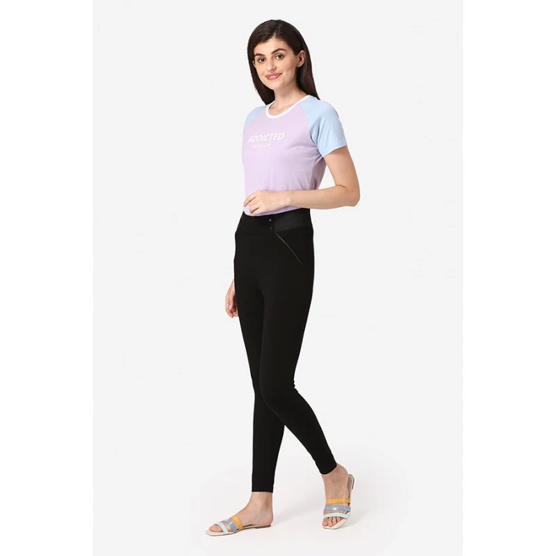 Women's Black Jegging - Image 5