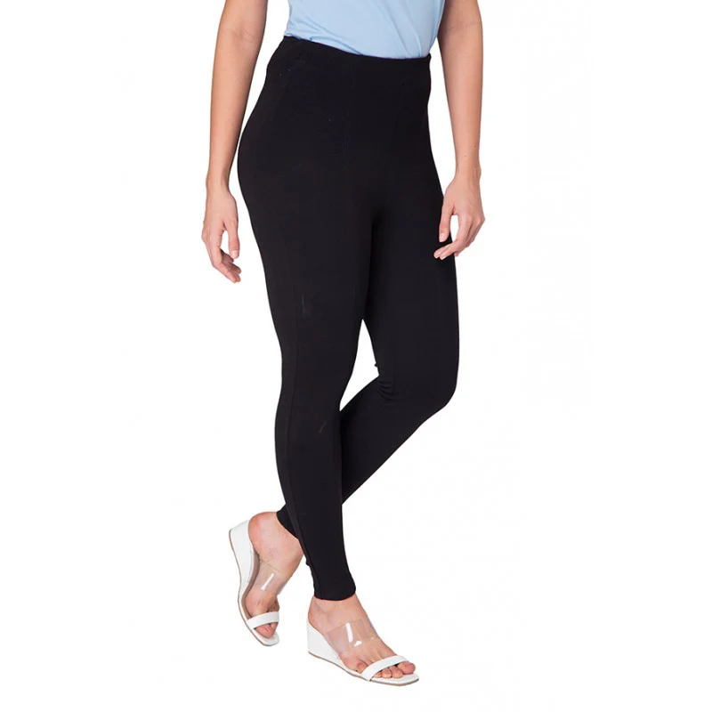 Women Black Jegging - Image 3