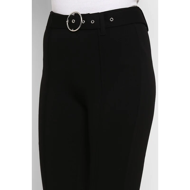 Women Black Jegging - Image 2