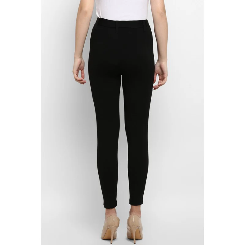 Women Black Jegging - Image 4