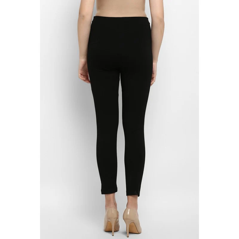 Women Black Jegging - Image 4