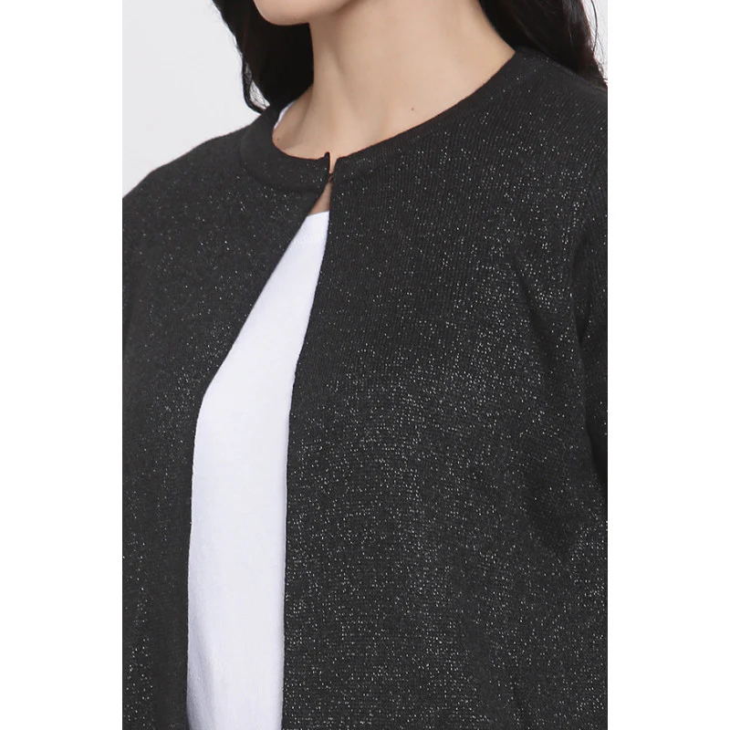 Women Black Sweater - Image 5