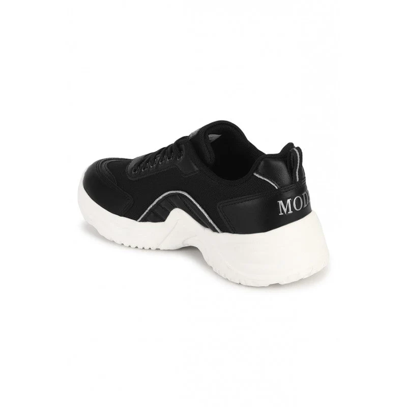 Women Black Walking Shoes - Image 5