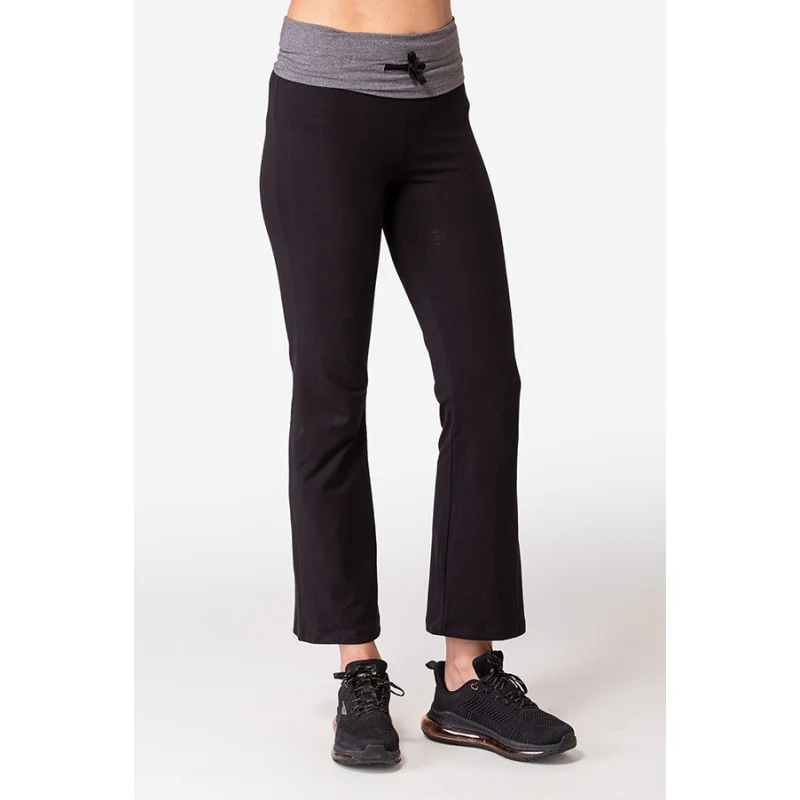 Women Black Yoga Pants - Image 3