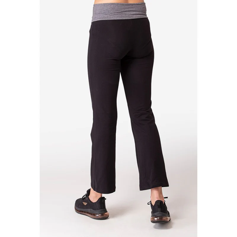 Women Black Yoga Pants - Image 4