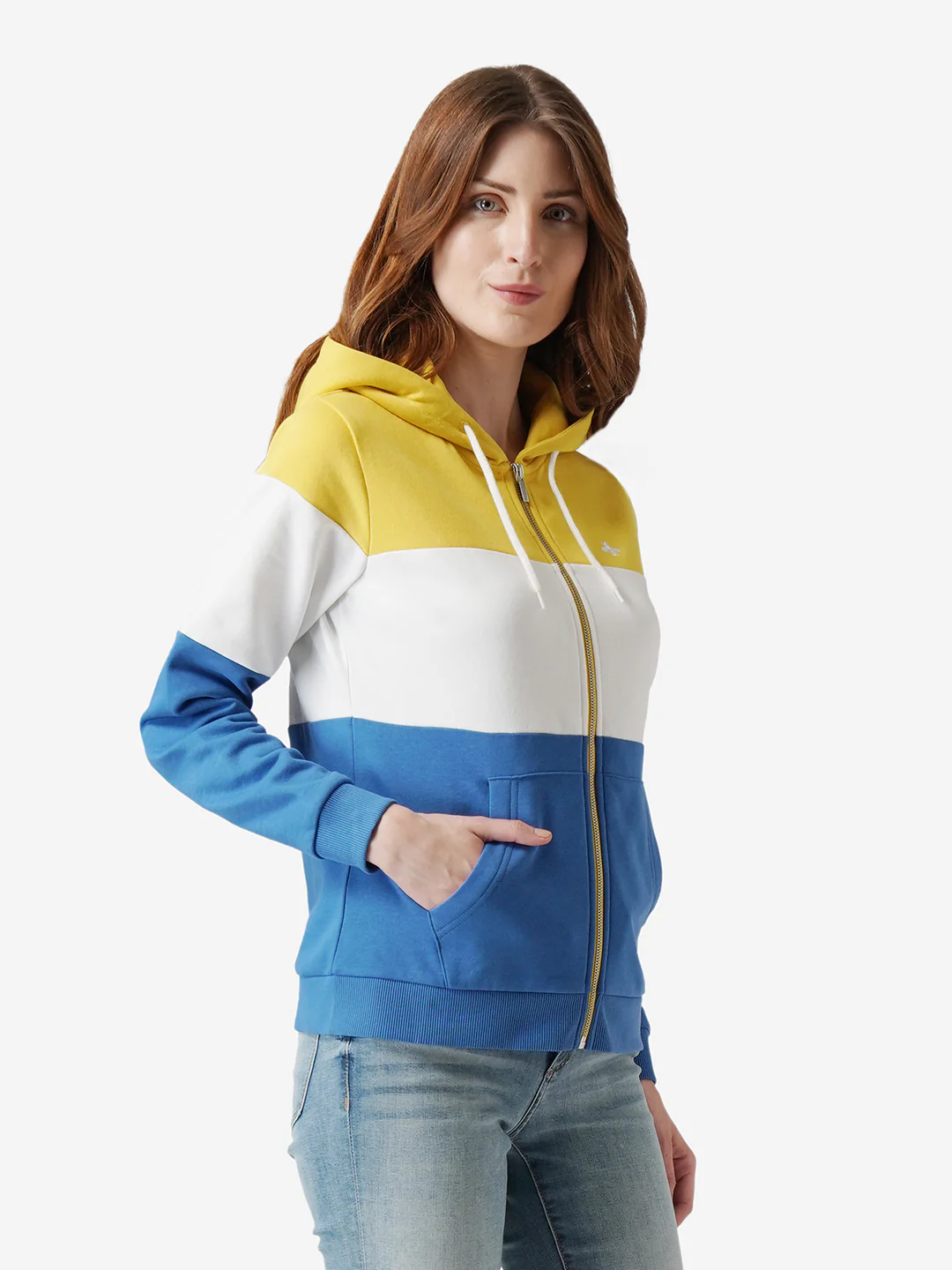 Women Blue Hoodie - Image 4