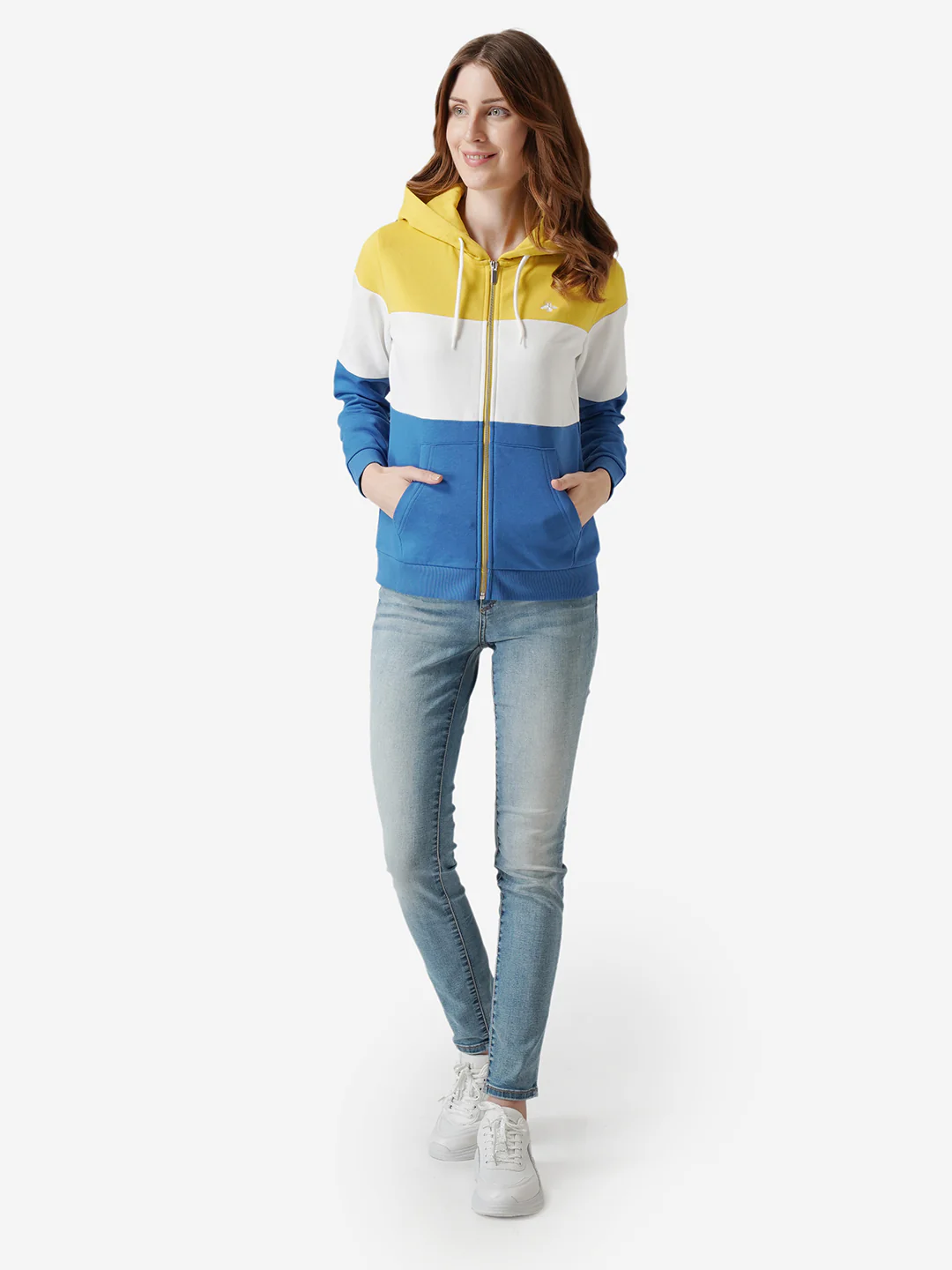 Women Blue Hoodie - Image 7