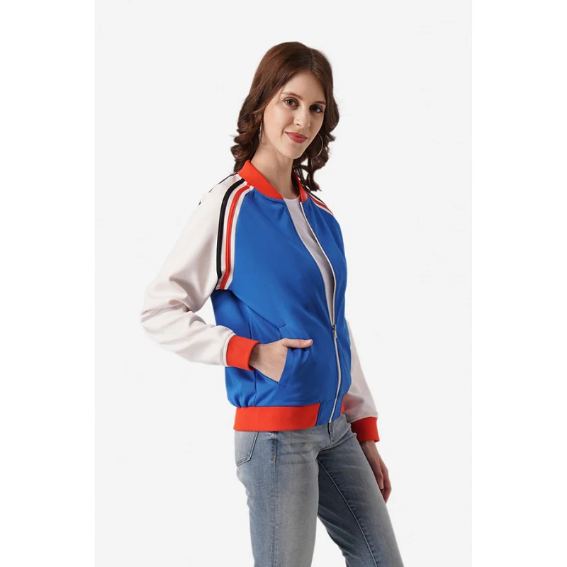 Women Blue Jacket - Image 2