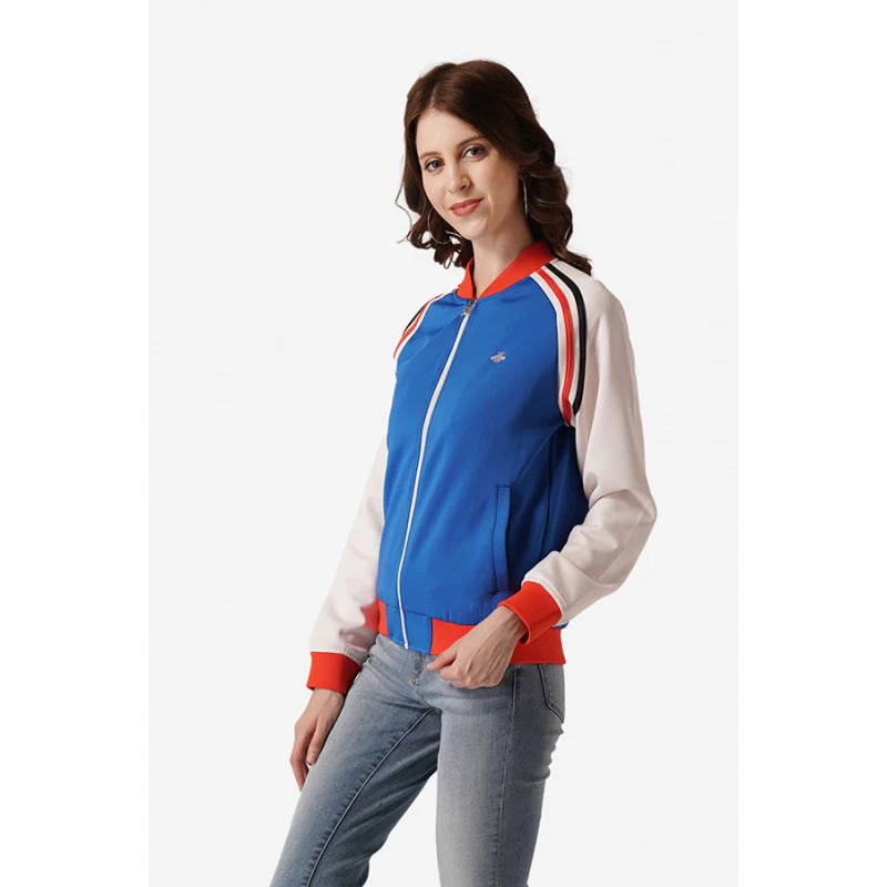 Women Blue Jacket - Image 3