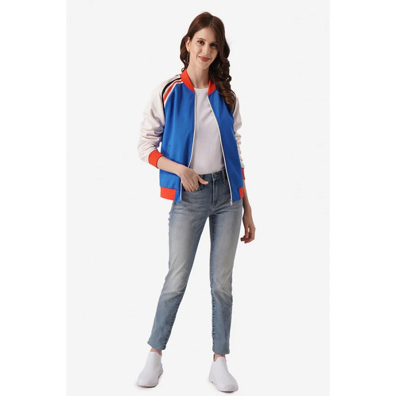 Women Blue Jacket - Image 5