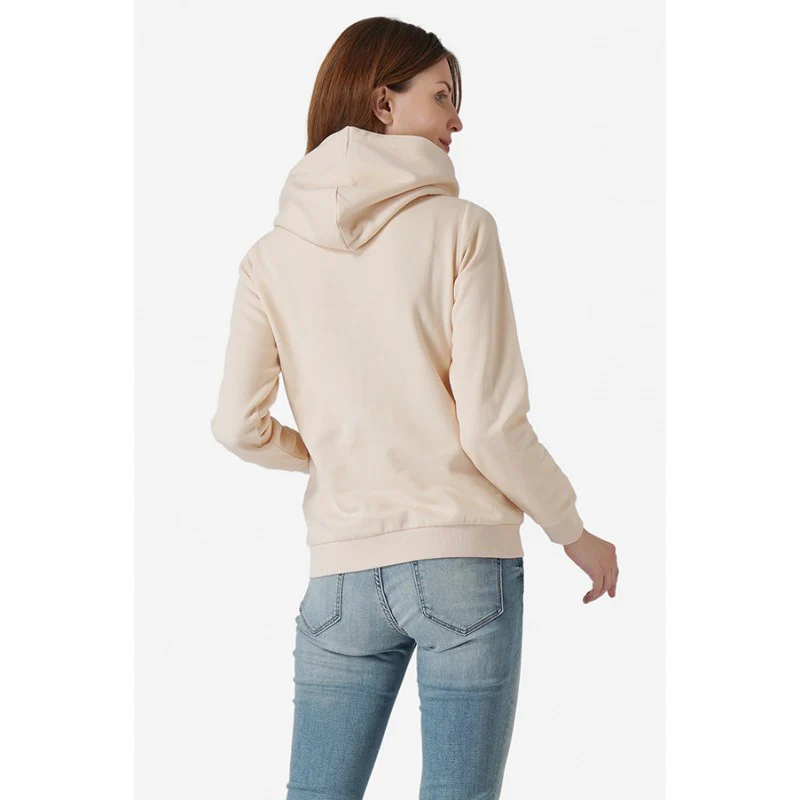 Women Ecru Hoodie - Image 4