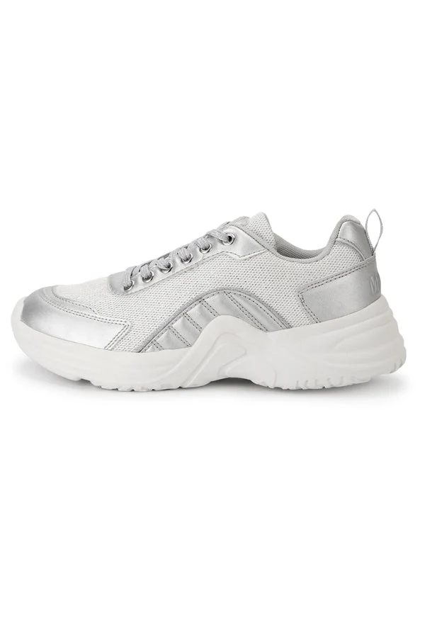 Women Silver Walking Shoes - Image 3