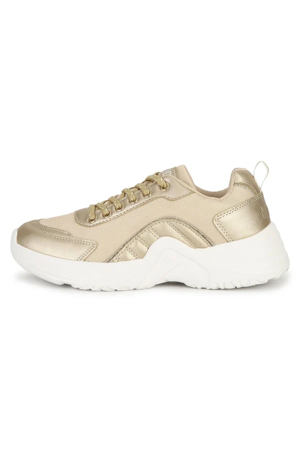 Women Gold Walking Shoes - Image 3