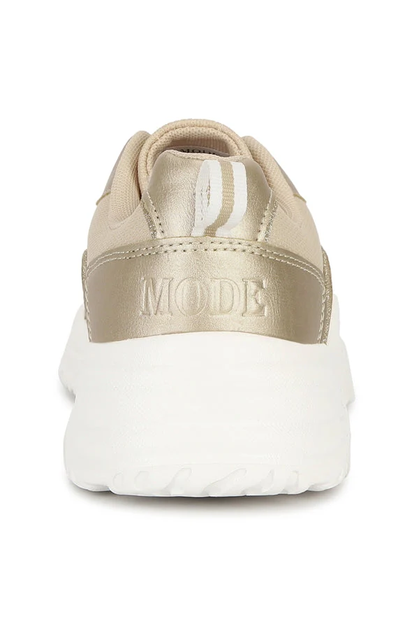 Women Gold Walking Shoes - Image 4