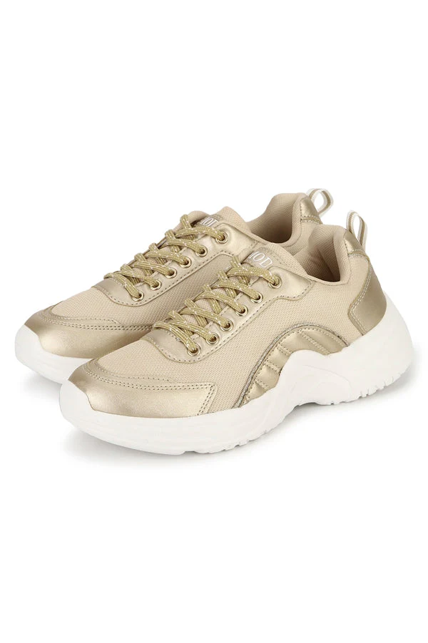 Women Gold Walking Shoes - Image 5