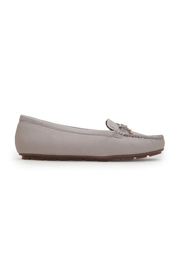 Women Grey Moccasin - Image 2