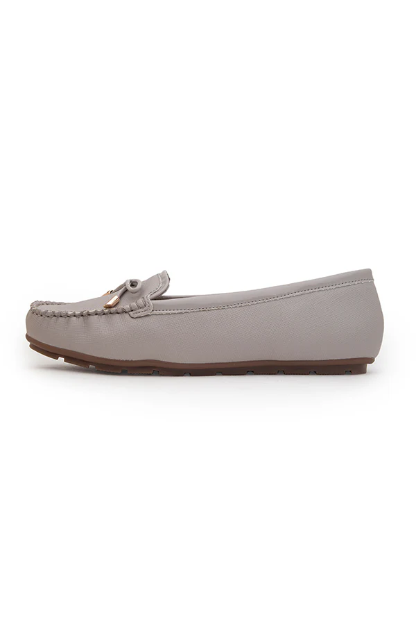 Women Grey Moccasin - Image 3