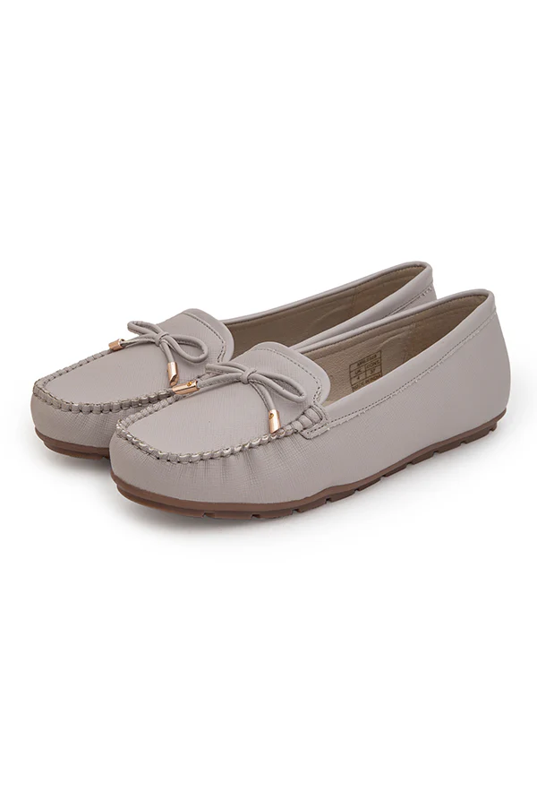 Women Grey Moccasin - Image 4