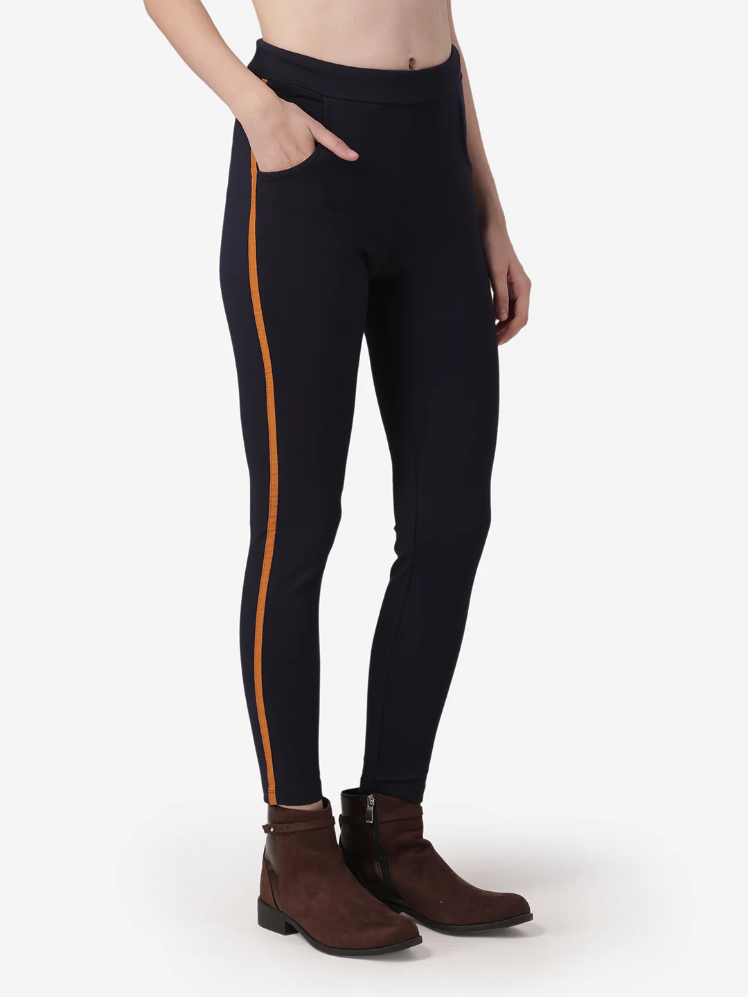 Women Navy Jegging - Image 3