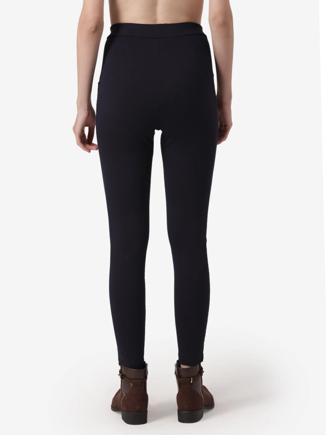 Women Navy Jegging - Image 4