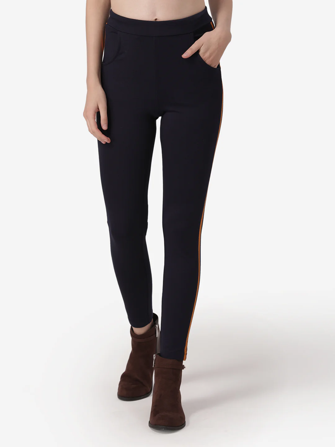 Women Navy Jegging - Image 7