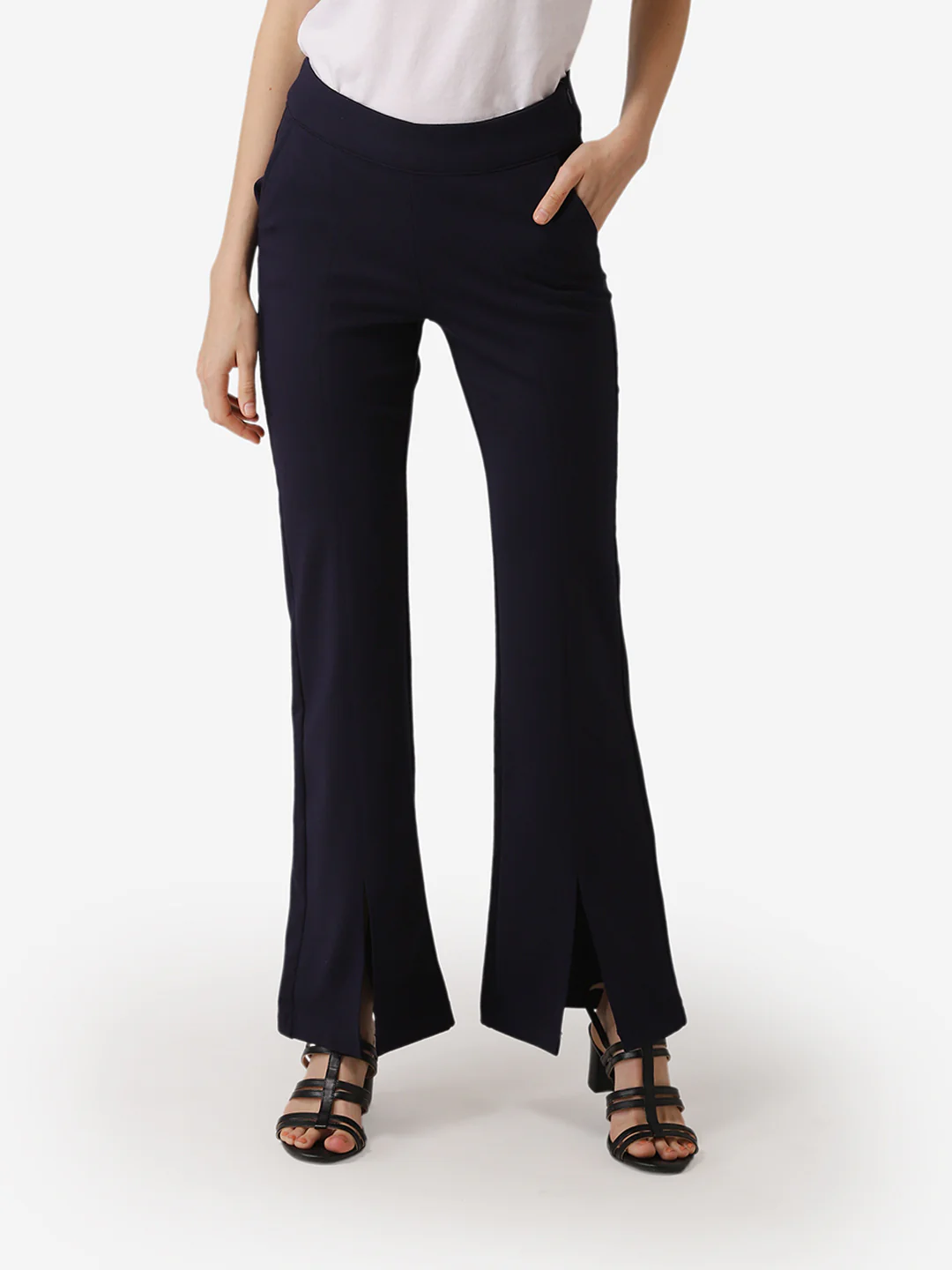 Women Navy Jegging - Image 7