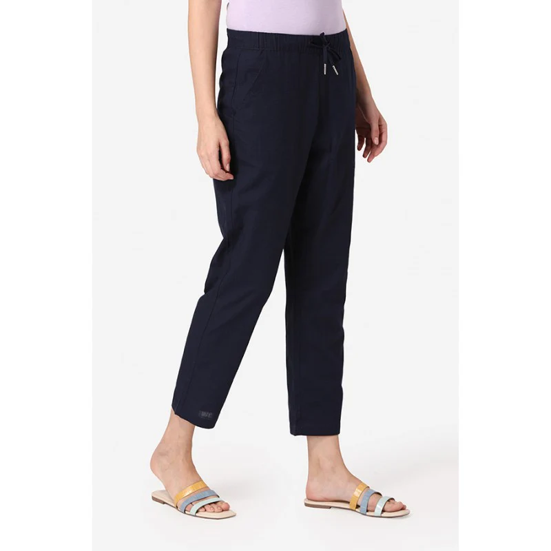 Women Navy Trouser - Image 2