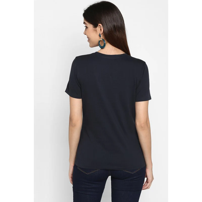 Women Navy T Shirt - Image 3