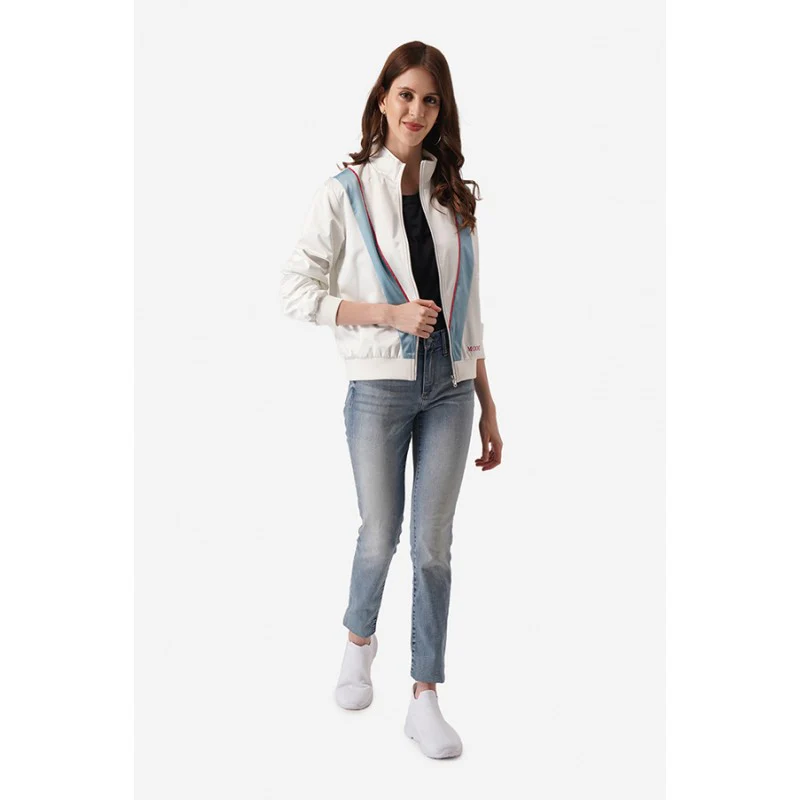 Women Off White Jacket - Image 5