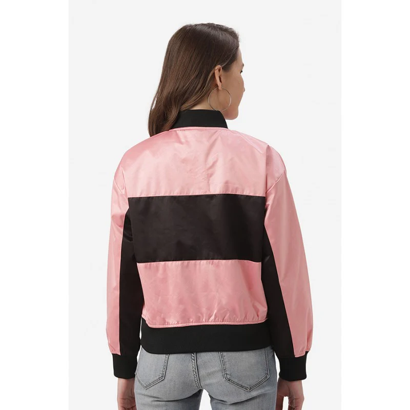 Women Pastel Pink Jacket - Image 4