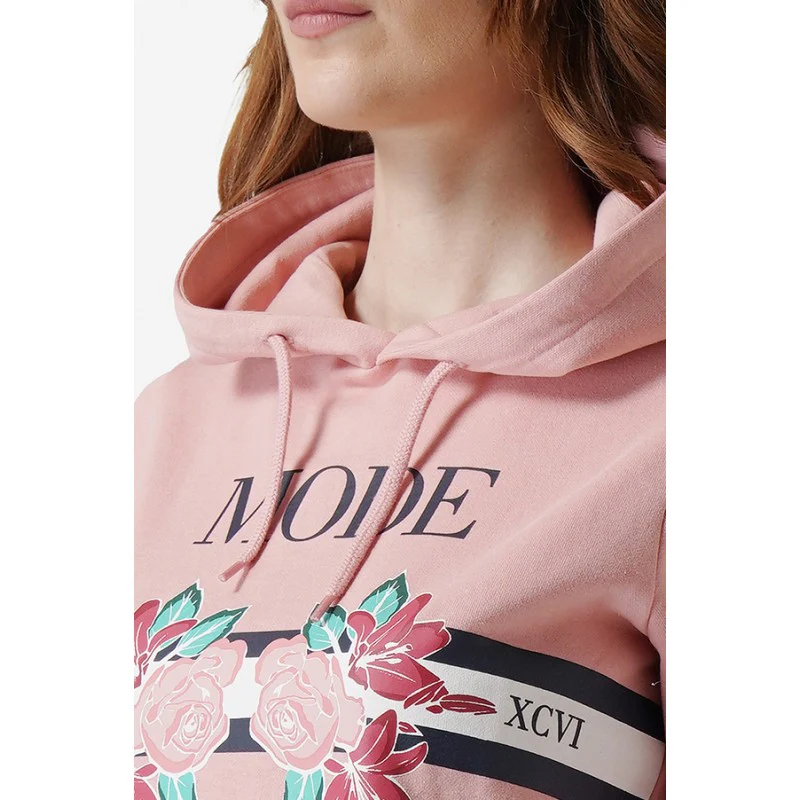 Women Pink Hoodie - Image 5