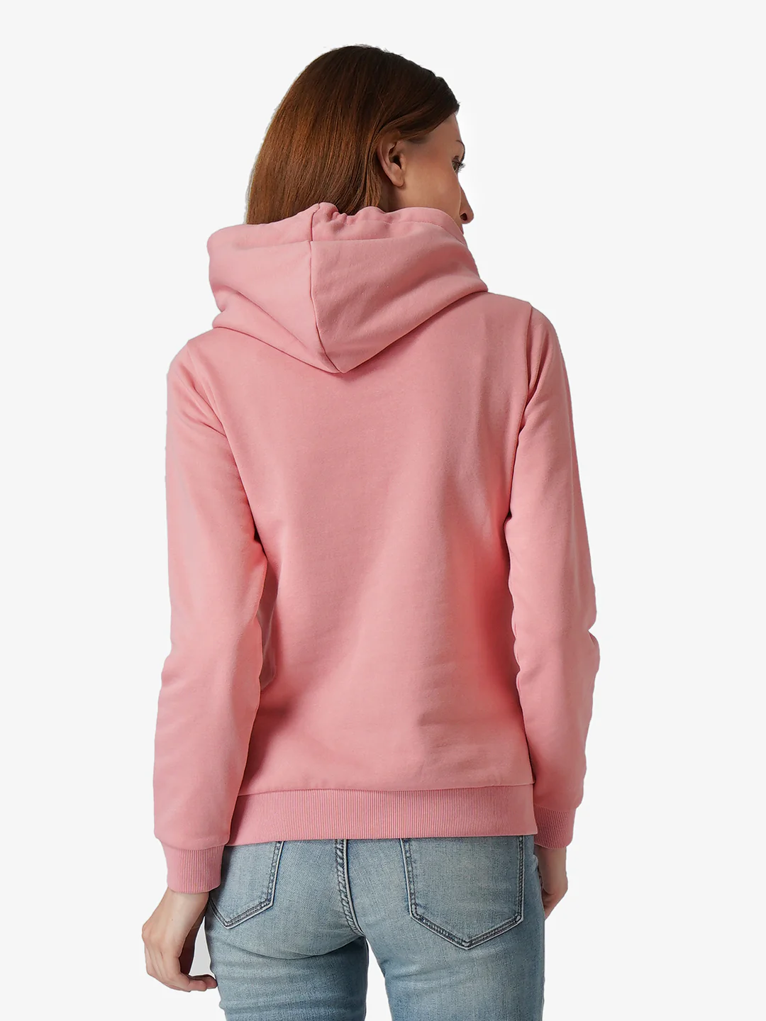 Women Pink Hoodie - Image 5