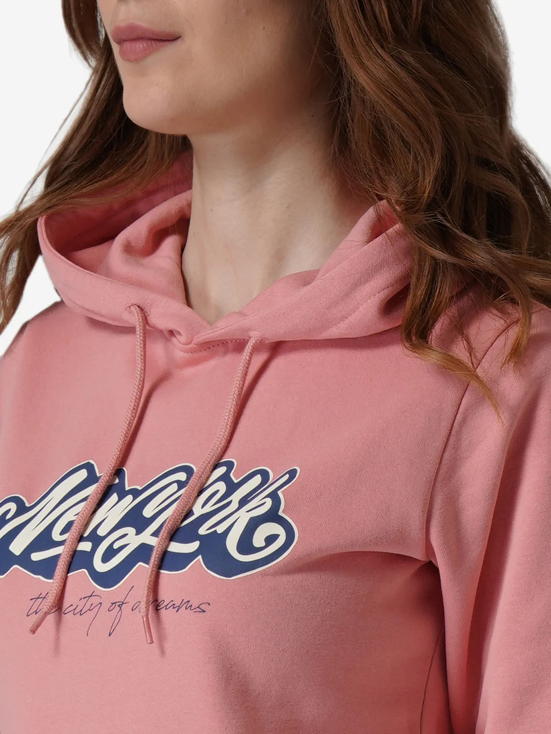 Women Pink Hoodie - Image 6