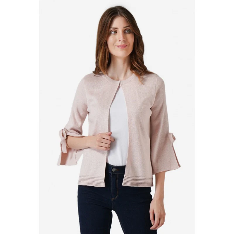 Women Pink Sweater - Image 2
