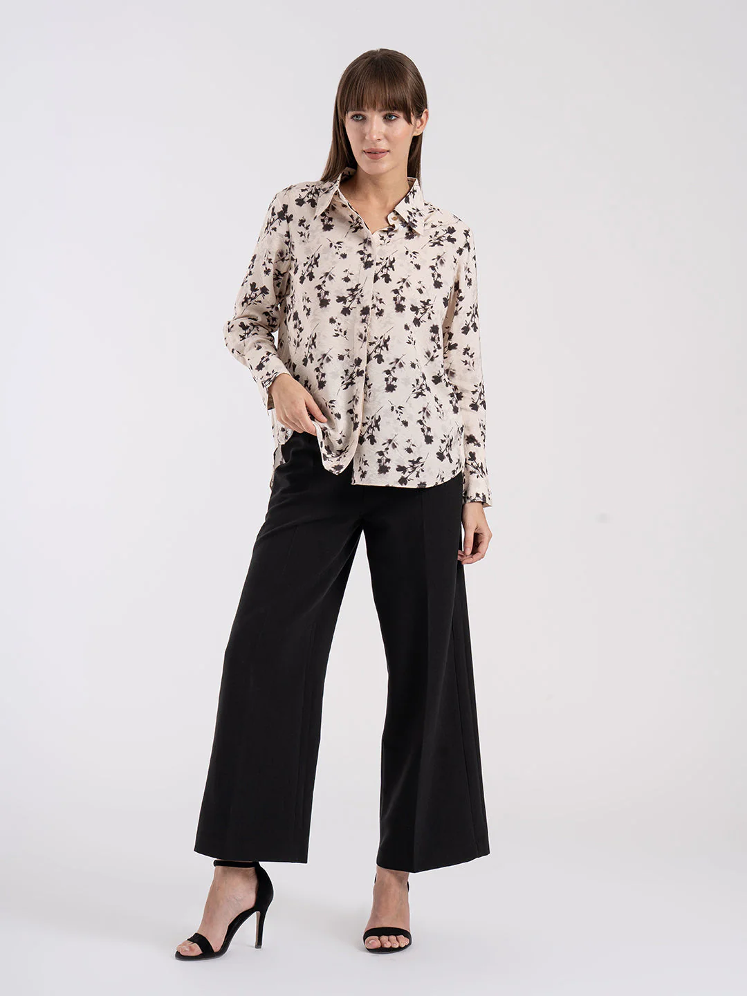 Women's Floral Print Full Sleeve Shirt - Image 5