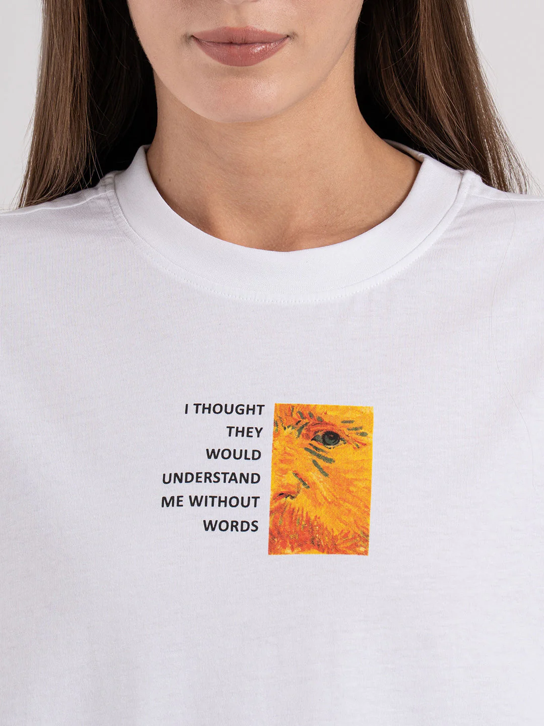 Women's Graphic Round Neck T-Shirt - Image 4