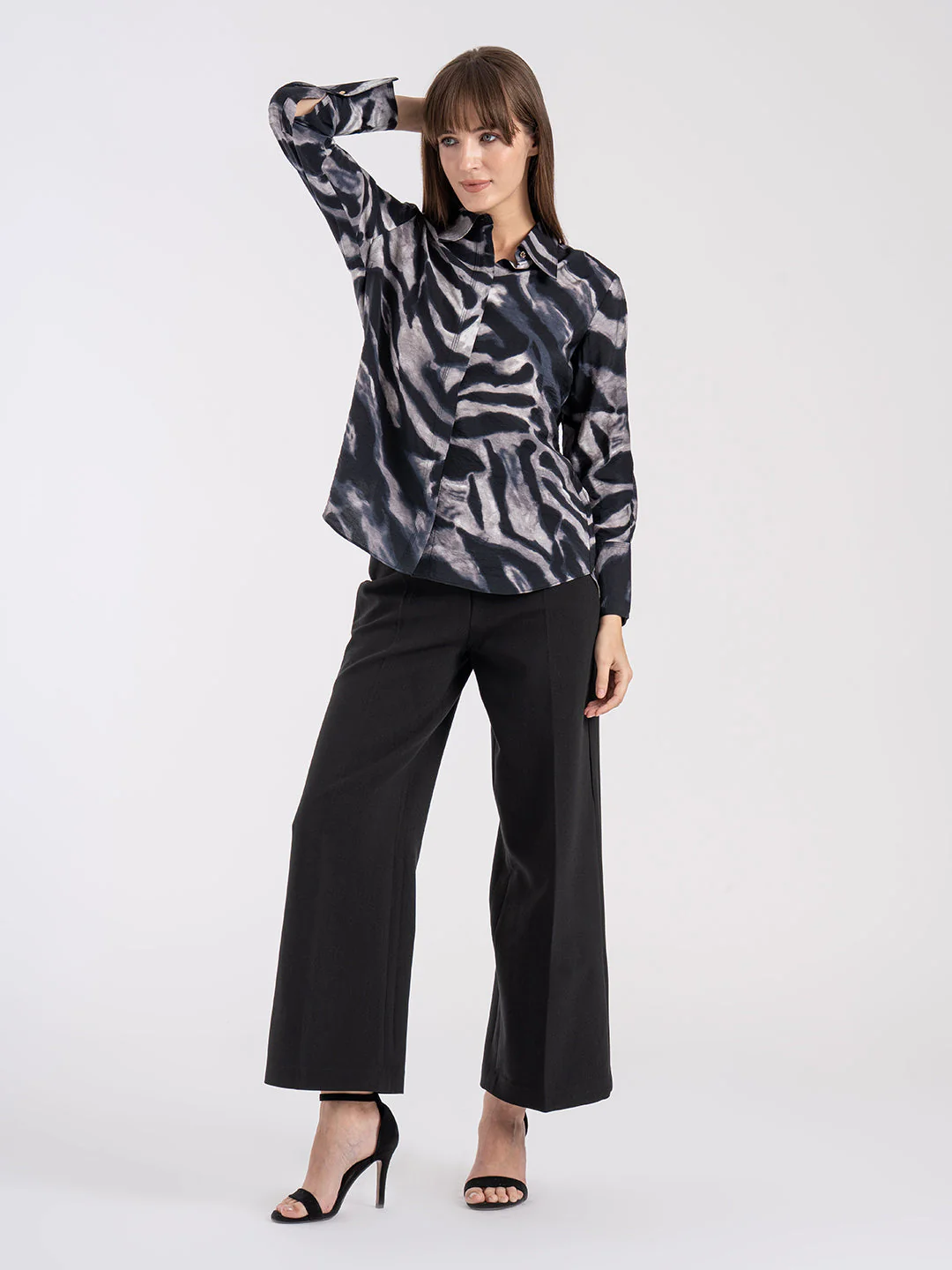 Women's Printed Full Sleeve Shirt - Image 5
