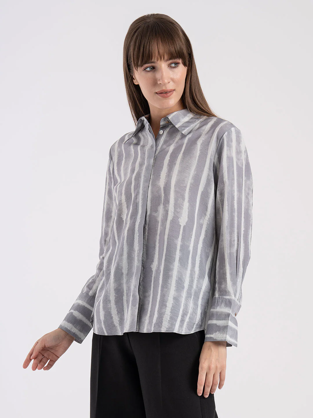 Women's Printed Full Sleeve Shirt - Image 2