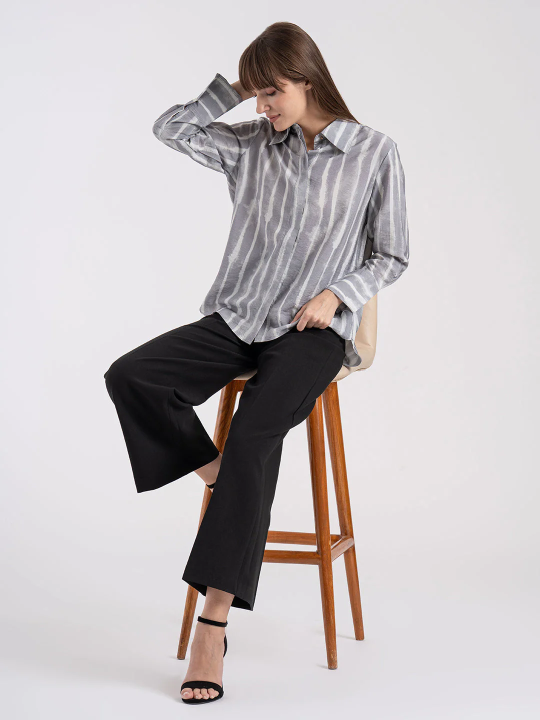 Women's Printed Full Sleeve Shirt - Image 5