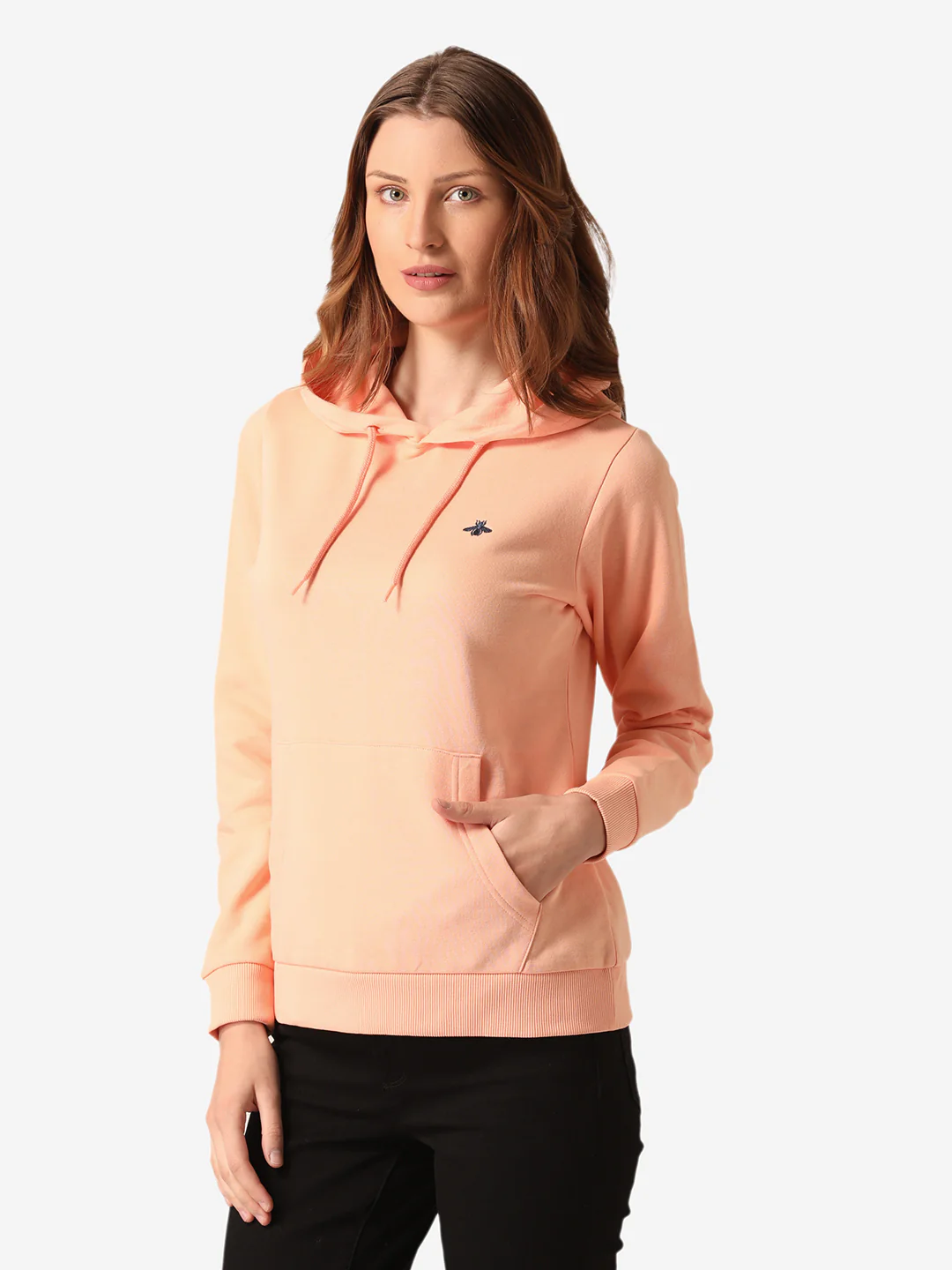 Women Salmon Hoodie - Image 3