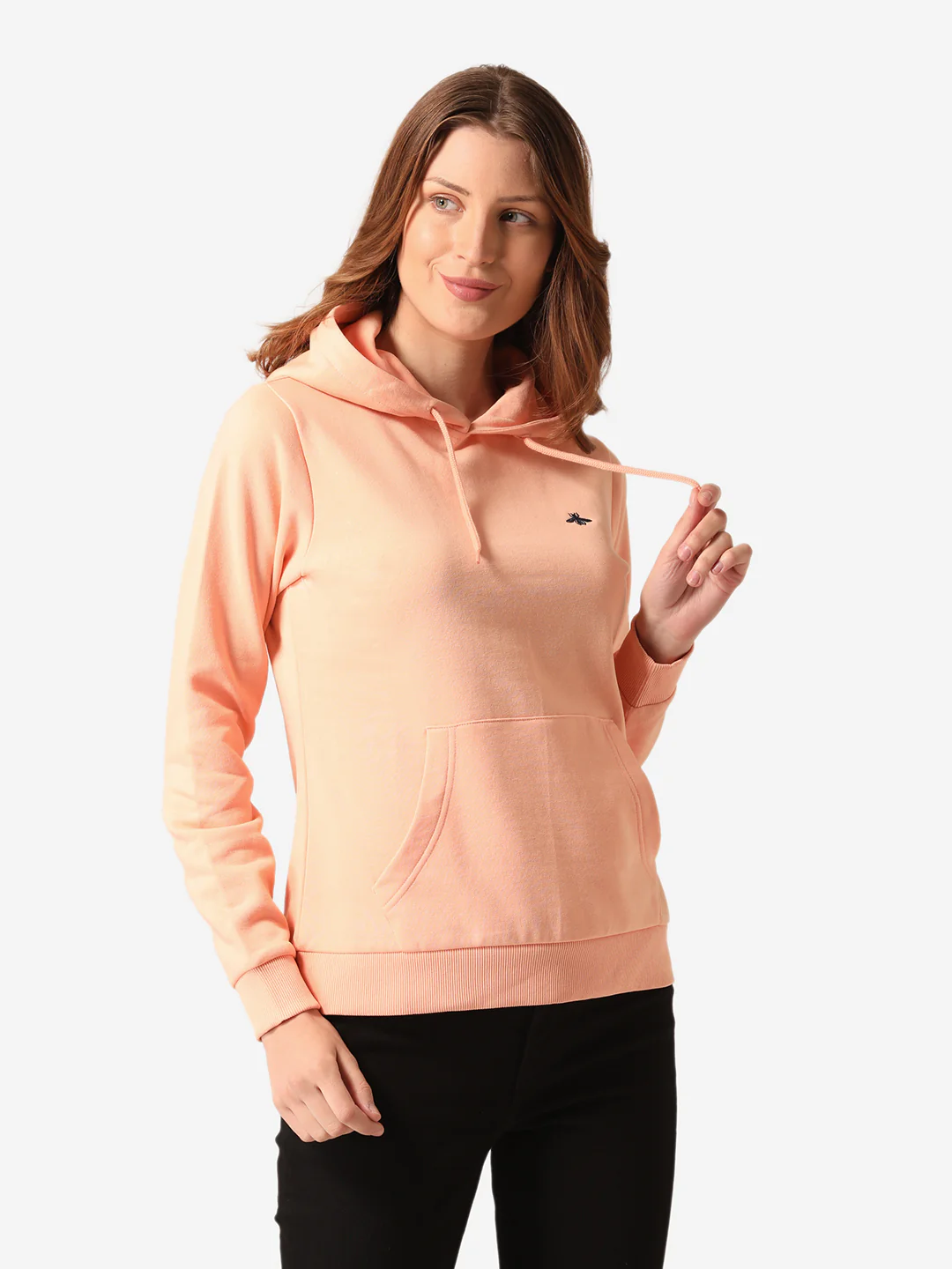 Women Salmon Hoodie - Image 4