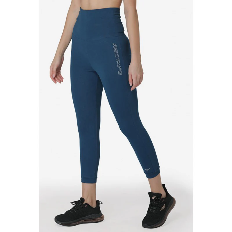 Sea Blue Active Wear Leggings - Image 2