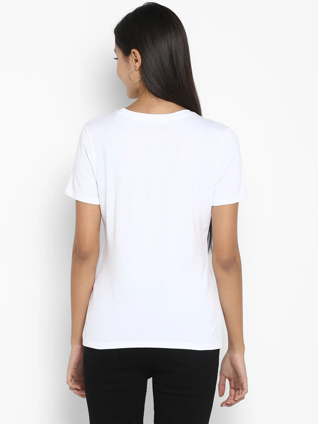 Women White T Shirt - Image 5