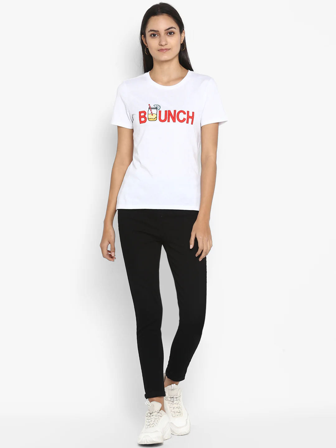 Women White T Shirt - Image 6