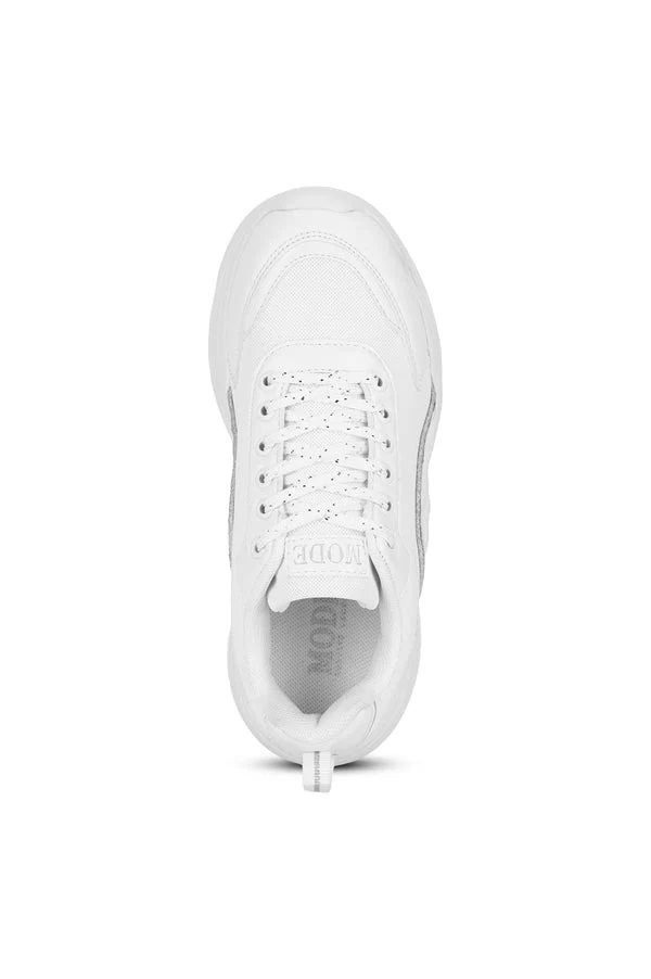 Women White Walking Shoes - Image 7