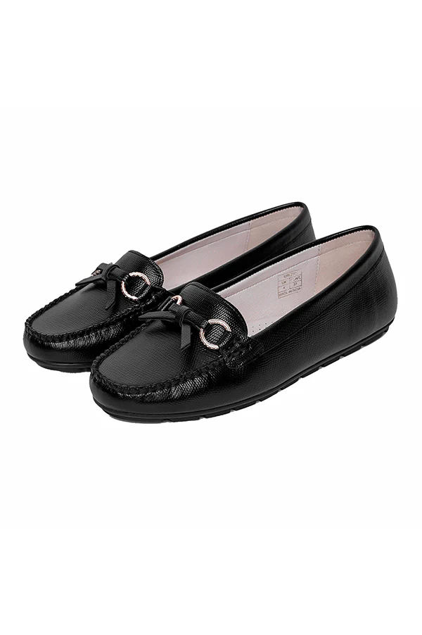 Women's Black Loafers - Image 5