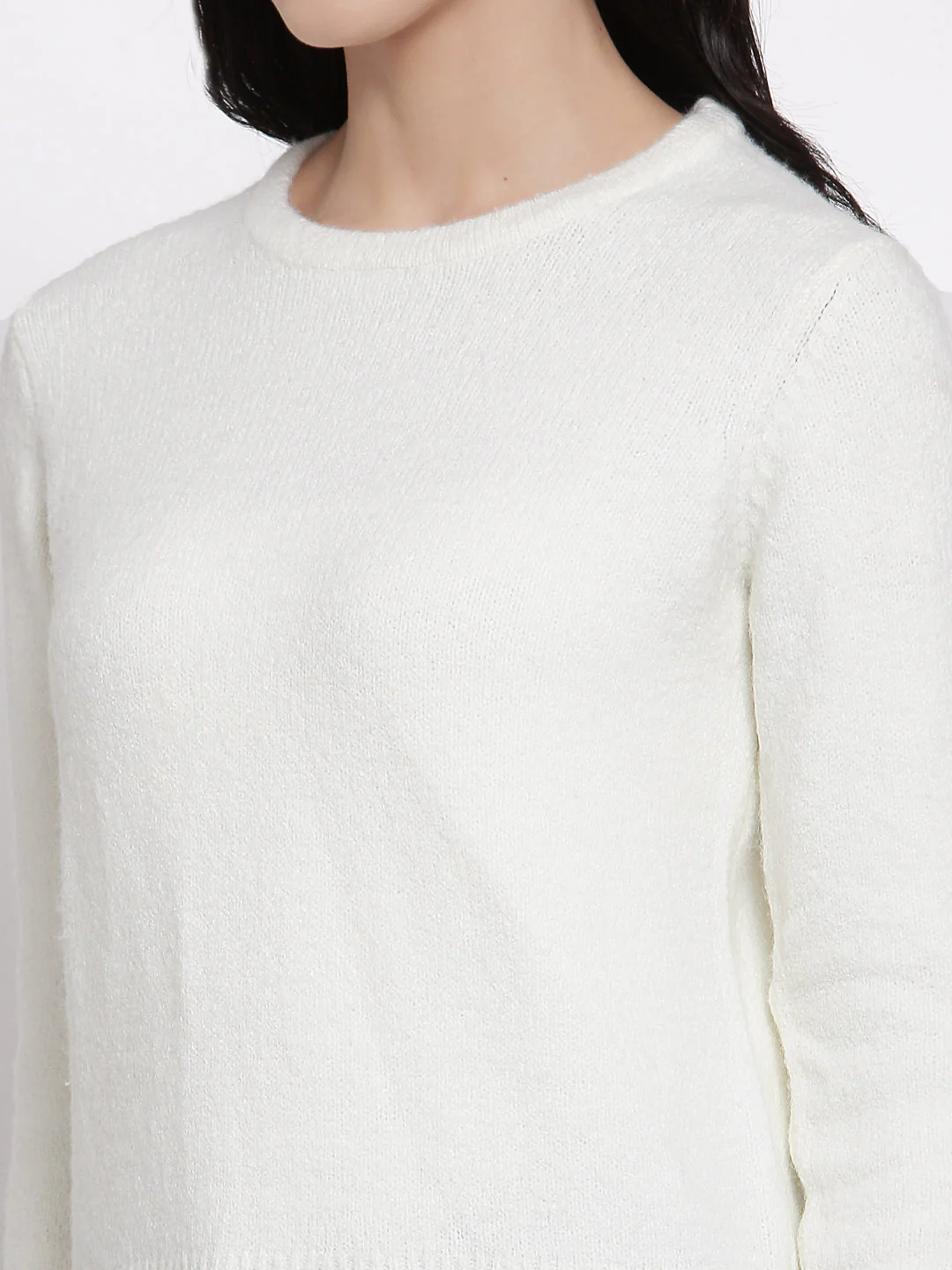 Women's Off White Sweater - Image 5