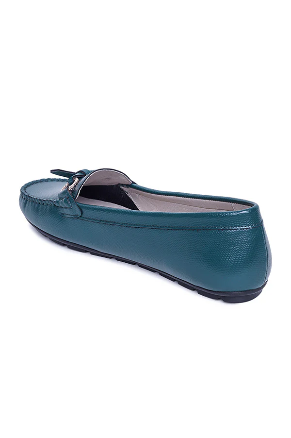 Women's Teal Loafers - Image 6